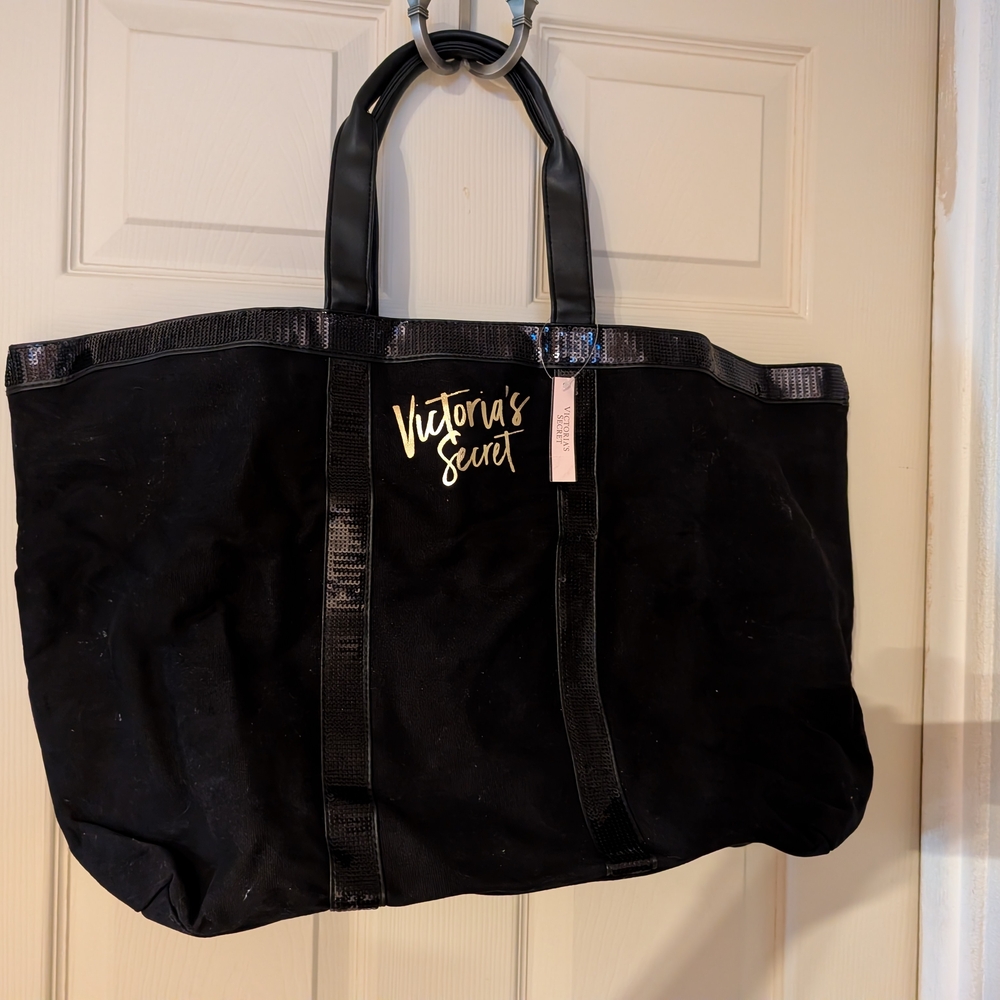 Victoria's Secret Elegant Black Tote